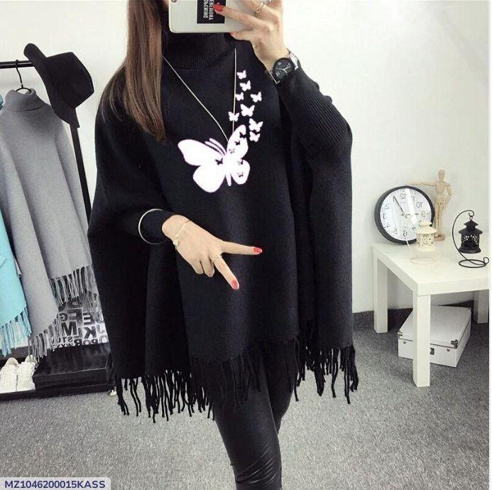 Butterfly Printed Shawl for Women